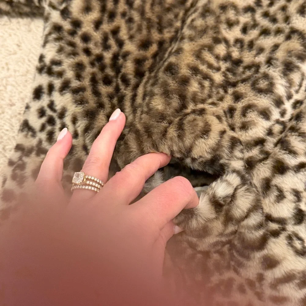 Carter's Fuzzy Animal Print Baby Suit